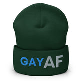 Gay AF Cuffed Beanie